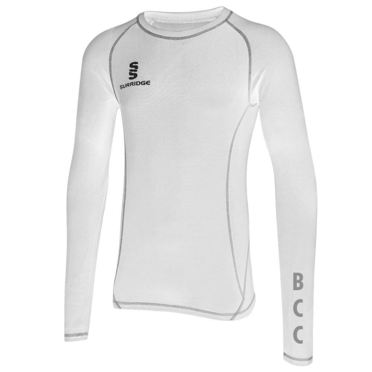 Blyth CC - Premier Long Sleeve Sug - White