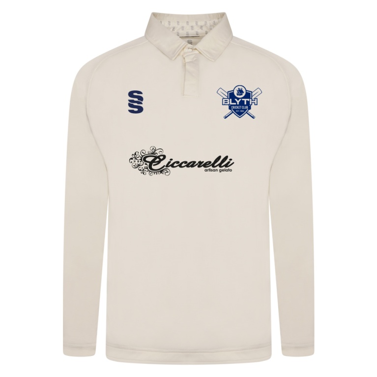 Blyth CC - FUSE LONG SLEEVE CRICKET SHIRT - Mens / Juniors