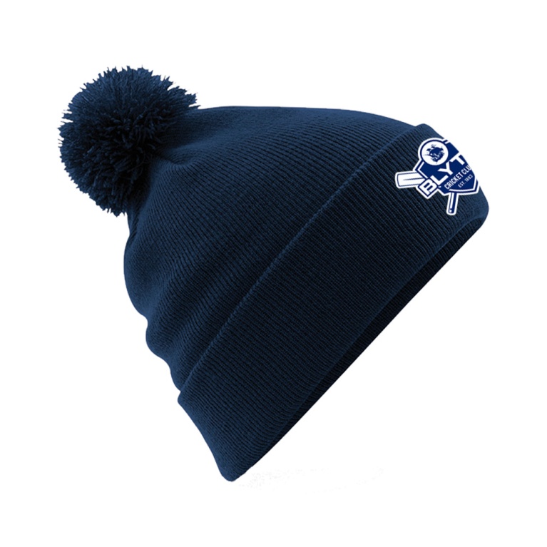 Blyth CC Original Pom Pom Beanie : Navy